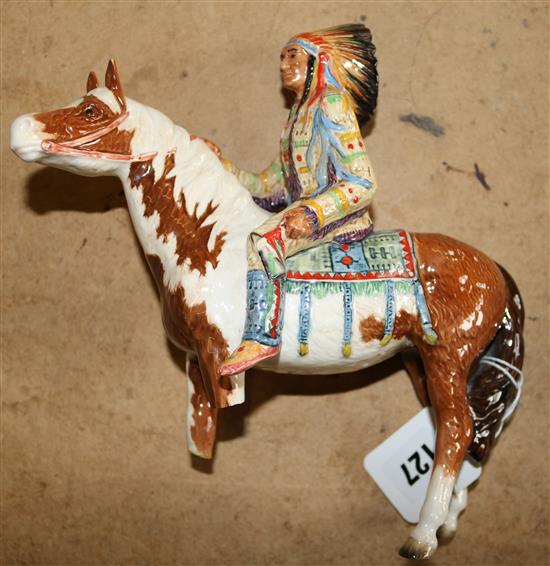 Beswick Indian Chief on horse